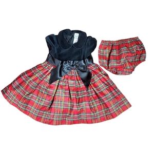 little me holiday dress Be Girl Clothing - Holiday Glitter & Glee Jacqueline Mommy & Me Dress main image 0